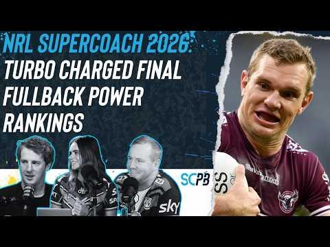 NRL Supercoach 2026: Turbo charged fullback power rankings