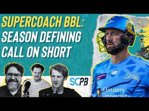 SC Playbook: Supercoach BBL, season-defining call on Short