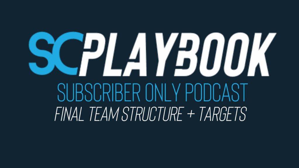 Image for article - Subscriber podcast: Perfect final squad and team structure