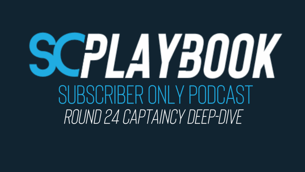 Image for article - Subscriber only podcast: Round 24 NRL Supercoach captaincy deep dive
