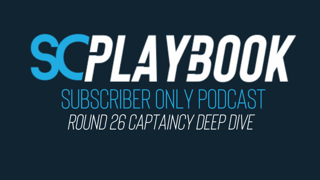 Image for article - Subscriber only podcast: Round 26 NRL Supercoach captaincy deep dive